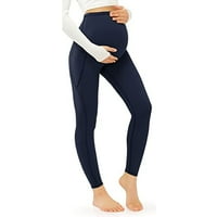 Ženske materinske gamaše Yoga hlače podržavaju na trbušnoj konturu trudnoće