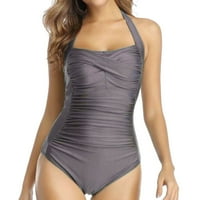 Plus size za kupaće kostim za žene Ženske kupaći kostime Žene, Dva bikinija Jedno rame za jedrenje visokih