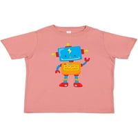 Inktastični slatki robot, šareni robot, smiješni robot, robotics poklon dječaka majica malih majica