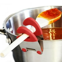 Korisni kašika za odmor Scoop Holder Handy Spatula Pot Clip Kuhinjski alat za kuhanje