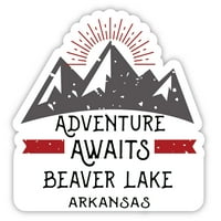 Beaver Lake Arkansas Suvenir Vinil naljepnica za naljepnicu Avantura čeka dizajn