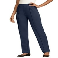Roaman's Women's Plus Fise Petite pantske hlače
