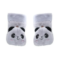 Panda Flip Poklopac studentske rukavice, plišani pleteni rukavi, plišani crtani panda zimski flip pokrivaju