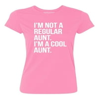 & B ne obična tetka Ja sam cool tetka ženska majica, Azalea ružičasta, m