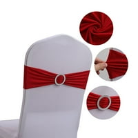 Outfmvch dekor sobe Početna Dekor Hotel Vjenčanje banket stolica za povratak nakloni besplatna stolica za poklopac ležaljka Struemer elastični remen