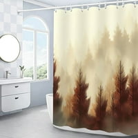 Tuš za zavjese za hlađenje magla za kupatilo zastove tuša, bez mirisa Vodootporni dizajn i poliester