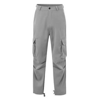 Sive muške kratke hlače Muške četverostruke sezone ulice casual sportski dvostruki dvostruki dizajn