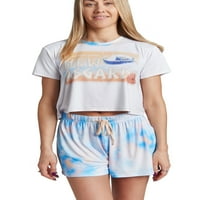 Marvel Womens pidžama majica i kratke hlače za spavanje