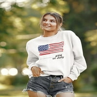 Dan nezavisnosti USA Flag Duks žene -Image by Shutterstock, ženska 4x-velika