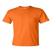 Gildan - ultra pamučna džepna majica - - Sigurnosna narandža - Veličina: L