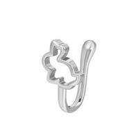 Pgeraug pokloni za žene perforacija Besplatna nos prstena serije pirsing nakit za noška nosa punk prsten