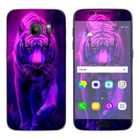 Dishove naljepnice za Samsung Galaxy S Tiger Proww Pink Purple Neon Jungle
