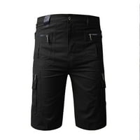Muškarci teretni hlače, Tianek casual multi-džep bermuda kratke hlače Dužina koljena Brzo suho opušteno-fit