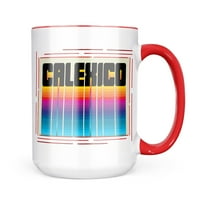Neonblond Retro CITES Države države Calexico šalice poklon za ljubitelje čaja za kafu