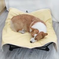 Pas pokrivač Čvrsta boja Držite toplu posteljinu flanel CAT CAT kreveti za kućne ljubimce za male srednjeg