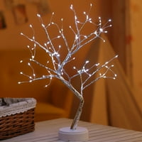 Bonsai Tree Light LED svjetlucave srebrne grane bateriju i USB