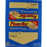 PowerBar Protein Plus, Broj vanilije - Prehrana sa širom za prehranu sa protein-om Grab Sorte & Ahurs