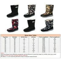 Rochimi Womens Boots Sve vremenske prognoze Termalne izolirane zadebljane zimske čizme za udobnost Držite