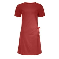 Boho haljina za žene Ležerne haljine za žene Ležerne prilike naleted Slim sa čvrstim dizajnerskim plažama