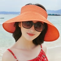 Farfi prijenosni ljetni ženski anti-UV sklopivi kapu za sunčanje široki na otvoreni sportski šešir