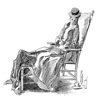 Gibson: Žena, 1898. Nchareles Dana Gibson. Američki ilustrator. Olovka i crtanje tinte, 1898. Print