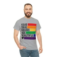 Vaše prave boje su prekrasna košulja LGBT majica LGBT Moredna majica