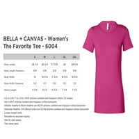 Bella + platno Ženska majica Pamučne ženske majice Ženske majice Najbolje žene Klasične majice kratkih