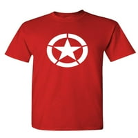 Star - Unise pamučna majica, vojska, XL
