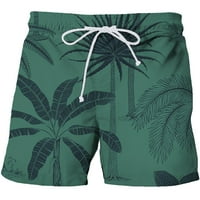 Havajski kratkih kratkih rukava za plivanje Brzo suho kupalište Veliki i visoki odmjerni šorts kupaći kostimi s mrežnim oblogom i džepovima