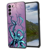 Octopus-telefonska futrola, deginirana za Samsung Galaxy S Case Muške žene, fleksibilni silikonski udarni