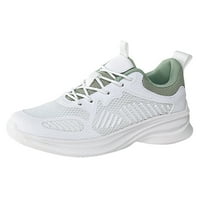 Ženske tenisice čipke čipke Sportske sportske cipele bijele cipele tenisice zelene boje