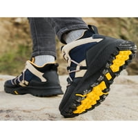 Daeful Muške tenisice čipke za planinarske čizme sportsko hodanje cipele muške udobnosti Neklizajući