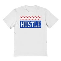 Americana TSC Hustle Tee Grafički crna muška pamučna majica