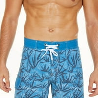Muški plivanje kratke hlače Ljetna plaža Čvrsta plava 38