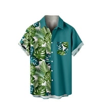Muške košulje za kuglanje Ležerne prilike ljetna havajska majica s kratkim rukavima na plaži Majice