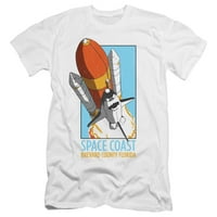 NASA - Space Coast - Slim Fit Majica kratkih rukava - X-velika