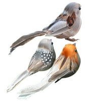 Umjetni ornament za ptice ptice Vrt Domaća ukras šarene lažne ptice