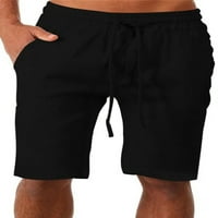 Sanviglor muške kratke hlače elastične struk dno nacrtaju ljetne kratke hlače Dužina koljena odjeće