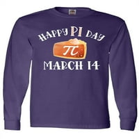 Inktastičan sretan PI dana martovska pita majica s dugim rukavima