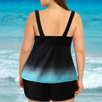 Digitalni tiskani set kupaćih kostima Bikini plus bikini Split kupaći kostimi za kupaće kostim Ženske