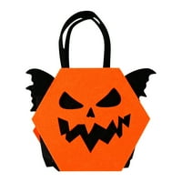 Nove torbe za slatkiši za Halloween Cariance Netkane trodimenzionalne torbe, festival Ghost Festival Dječje zabave Poklon torbe