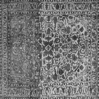Ahgly Company Zatvoreni pravokutnik Perzijski sivi tradicionalni prostirke, 2 '5'