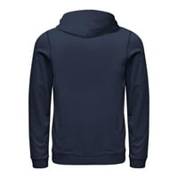 Whimbical planine mornarički plavi grafički pulover Hoodie - dizajn od strane ljudi m