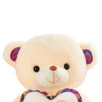Dan zaljubljenih medvjeda sa sobom volim te srce punjene životinje plišano slatko medvjed igračka poklon za dječju par djevojku