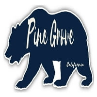 Pine Grove California Suvenir 3x frižider magnetni medvjed dizajn