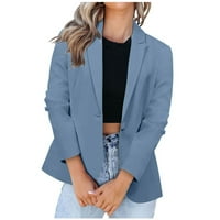 Fanxing Blazer Clearence Blazer jakne za žene s dugim rukavima otvorena prednja poduzeća Ležerne prilike