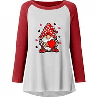 Božićni pokloni Danima, Jovati Womens T majica Loop Fit Valentine's Dnevna košulja poklon za ljubavničke