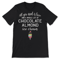 Košulja od čokoladne bademove za hranu i slatki zub