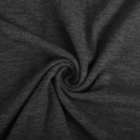 PBNBP Plus vrhovi veličine za žene Ljeto Čvrsta boja Notch V izrez Prednja džepa Košulje bez rukava