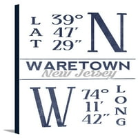 Waretown, New Jersey - Širina i dužina - Lintna umjetnička djela